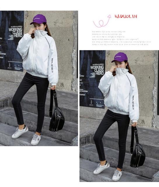 Aod khoác gio nữ form rộng