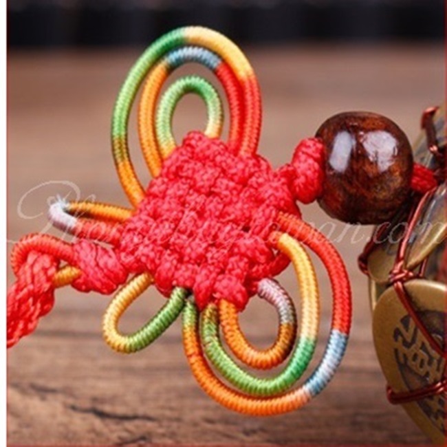Dây xu Kim Tiền Bảo 32cm phong thuỷ chiêu lộc,tài,hoá sát