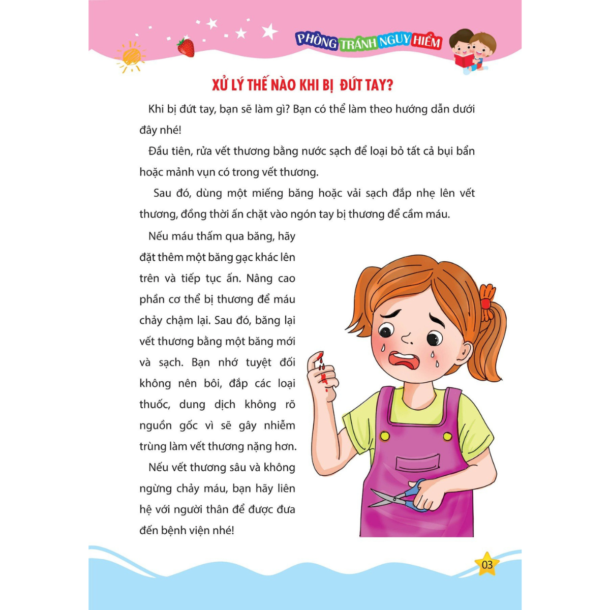 Kỹ năng sống cho trẻ - Kỹ Năng Phòng Tránh Nguy Hiểm