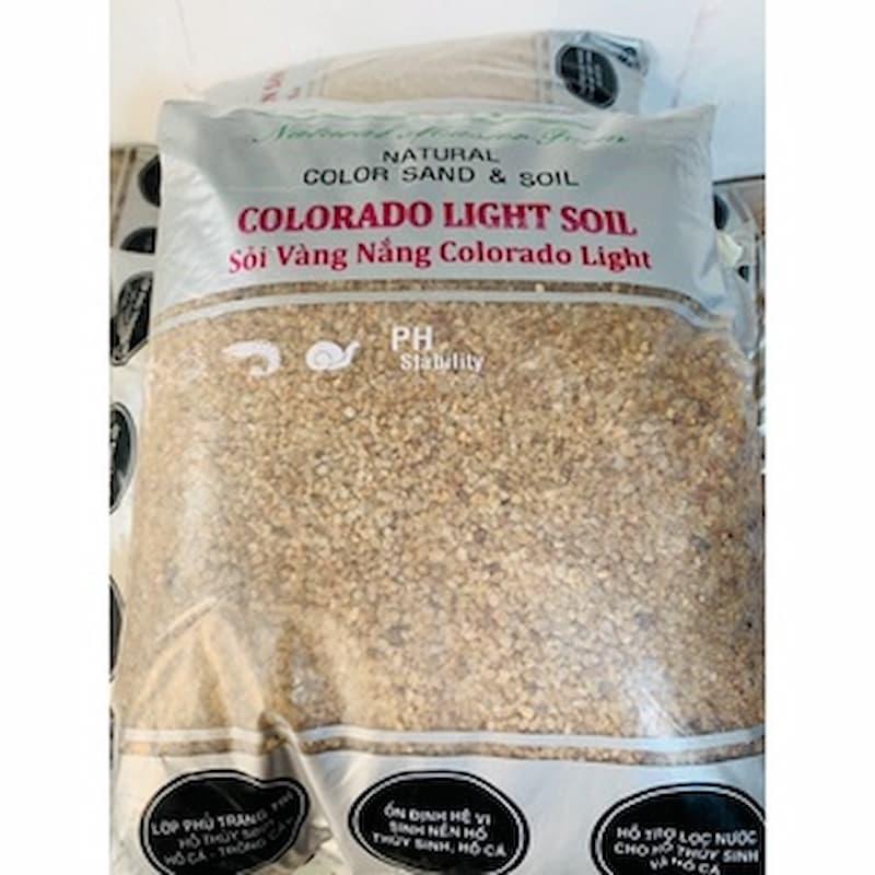 Sỏi Colorado Light Túi 1Kg- Trang Trí Bể Cá Làm Nền Thủy Sinh