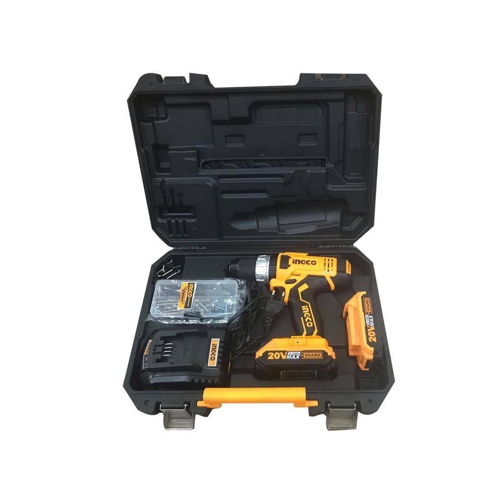 MÁY KHOAN DÙNG PIN 20V /2.0AH 13MM INGCO CDLI2003 - HÀNG CHÍNH HÃNG