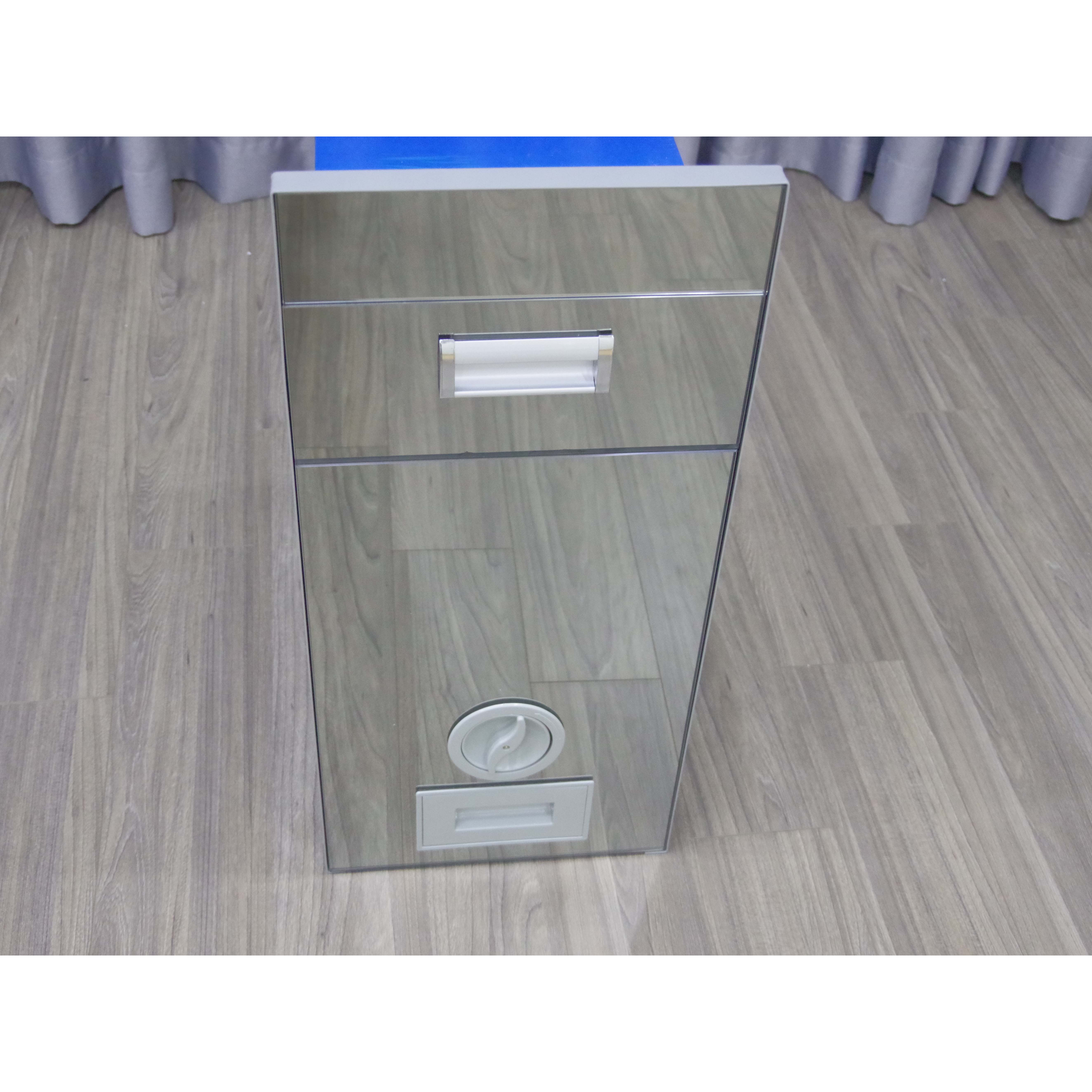 Thùng đựng gạo âm tủ mặt gương KTG-03