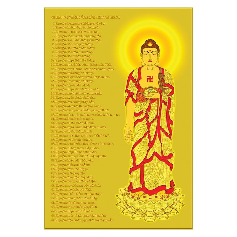 Tranh Phật Giáo Lời Phật Dạy 338 (35 x 50 cm)