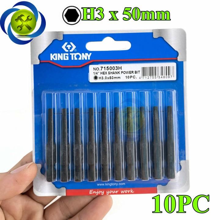 Mũi lục giác 3mm Kingtony 715003H kích thước 3mm X 50mm