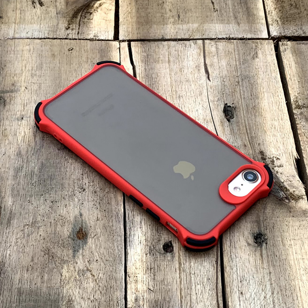 Ốp lưng chống sốc toàn phần màu đỏ dành cho iPhone 7 / 8