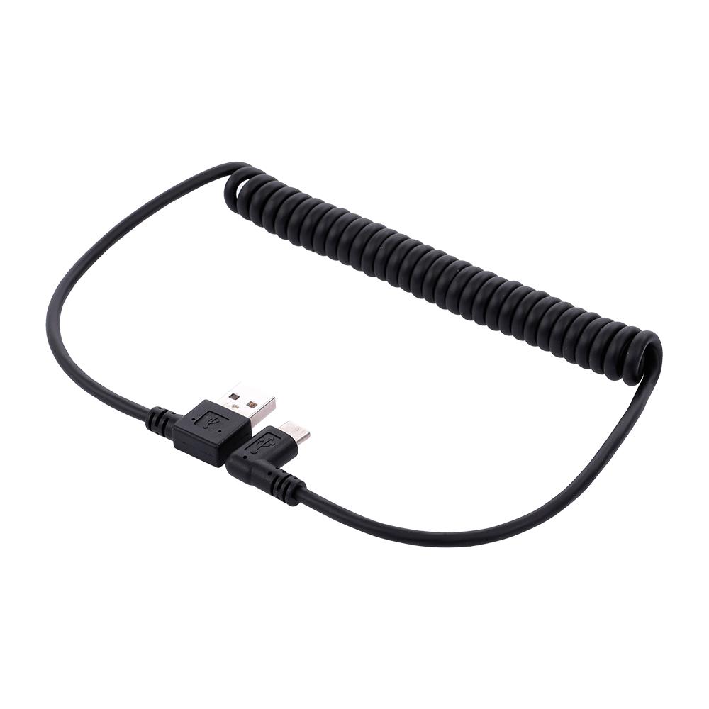 Cáp nguồn loại C Đường dây nguồn lò xo 150cm cho Xiaomi Huawei