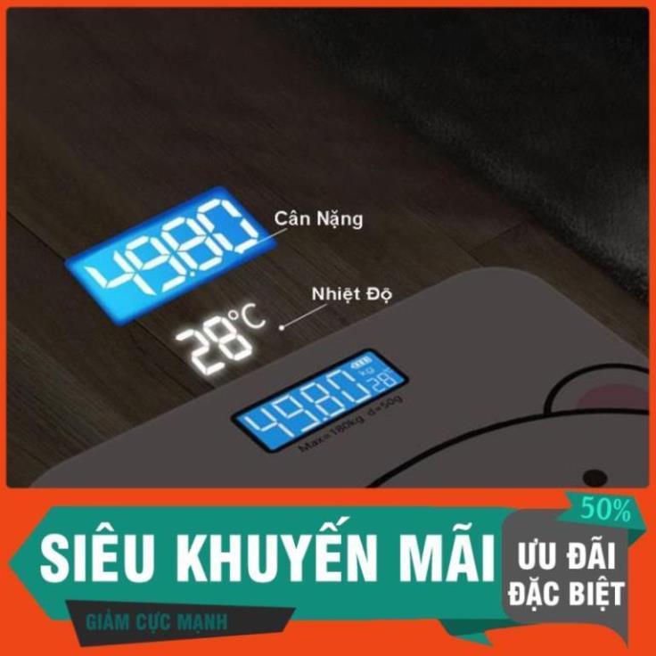 Cân Điện Tử Sạc USB Đo Sức Khỏe Hình Chú Heo Xinh XắnTặng kèm thước dây ( Siêu tiện Ích)