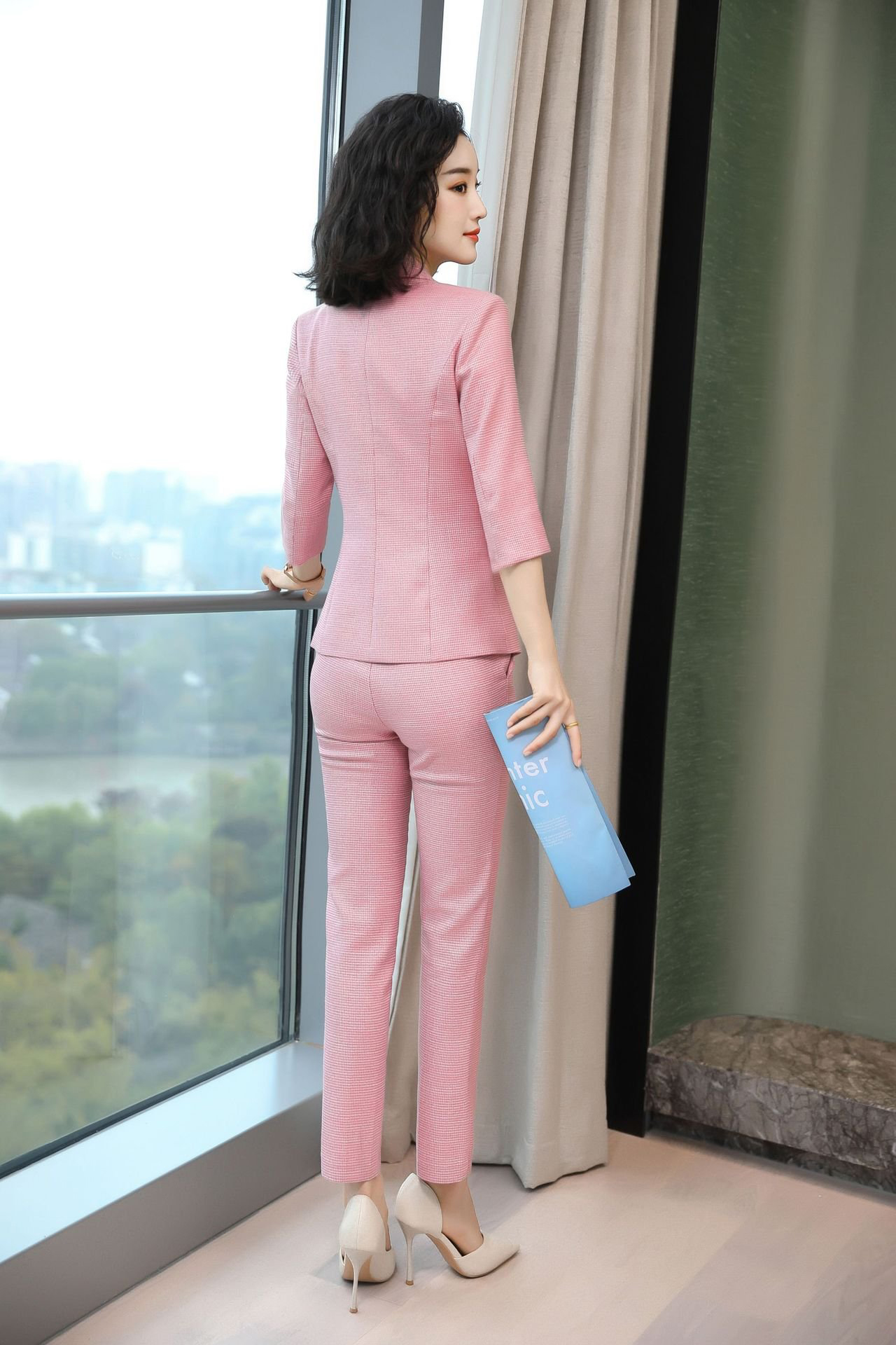 Bộ Vest Nữ Tay lỡ Công Sở