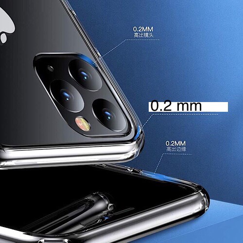 Ốp lưng cho iPhone 11 Pro hiệu SK Pc Tpu chống sốc - Hàng nhập khẩu
