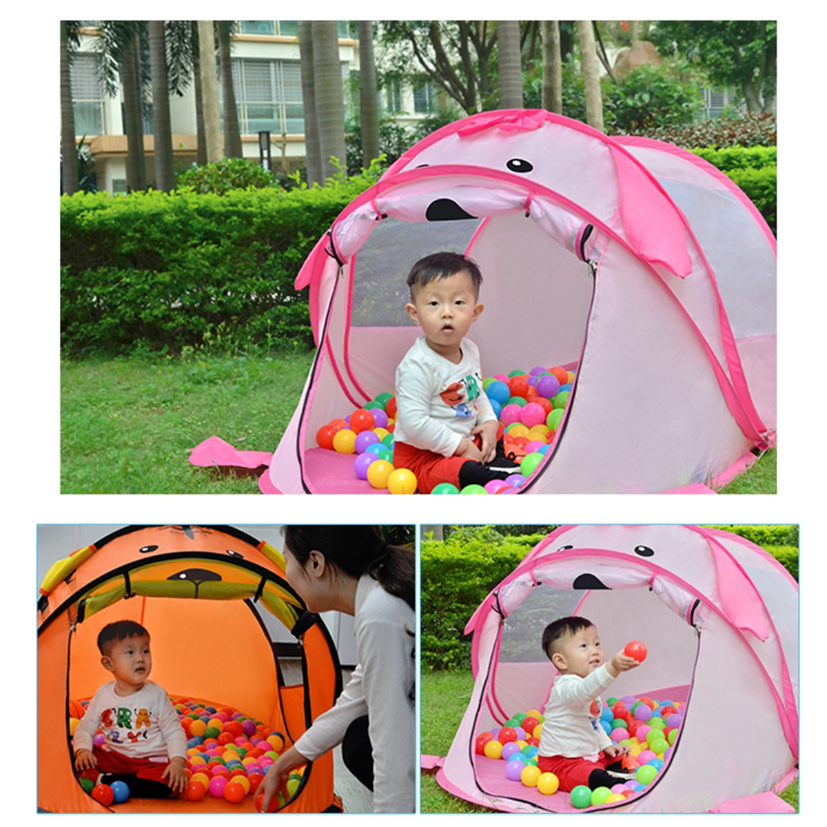 Lều chơi cho bé tạo không gian riêng thẩm mỹ