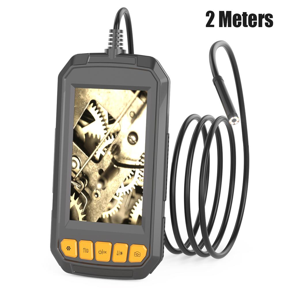 Endoscope Industrial Endoscope 4.3 Inch Screen Inspection HD Handheld Endoscope Waterproof Wide Viewing Angle for Car, Air Conditioner, Engine Checking 10 Meters