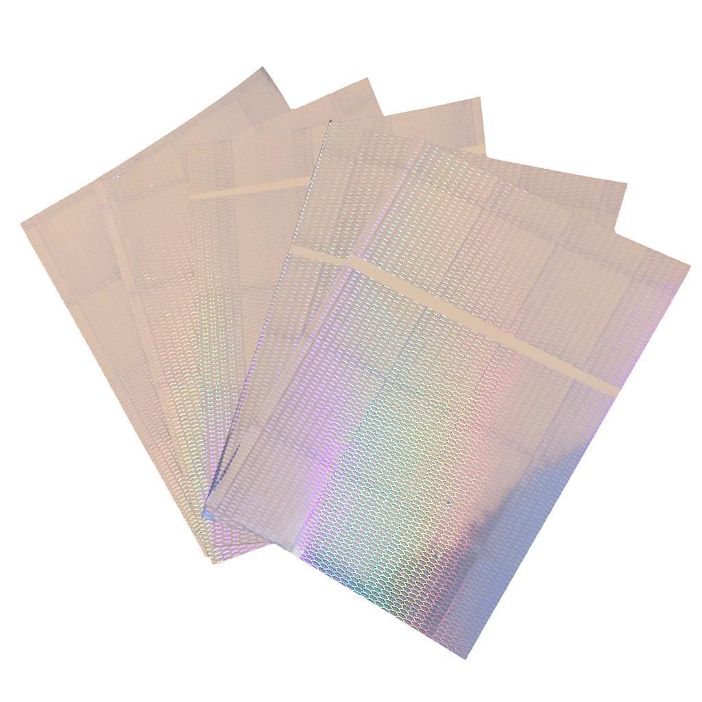 10pcs Fishing Lure Tape Fish Scale Tackle Holographic Waterproof Reflector