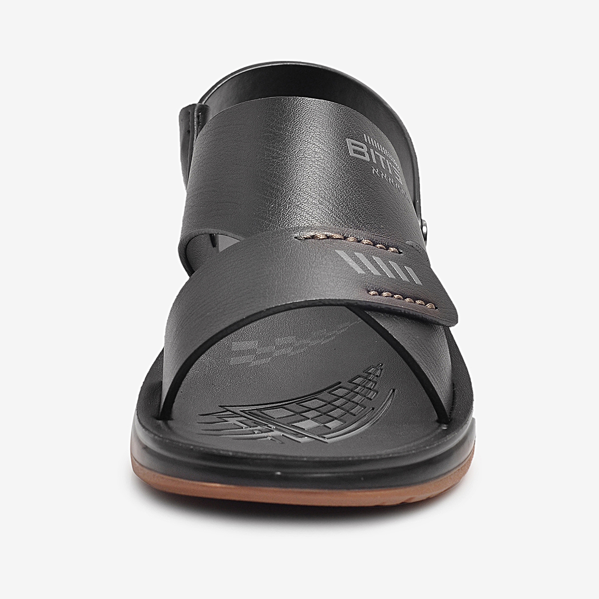Sandal thông dụng si đế PU Nam Biti's BPM002401DEN (Đen)