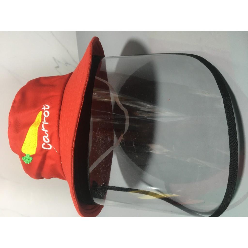 Mũ Nón chống bụi có kính bảo hộ, kính đi đường, kính che bụi có thể tháo rời kính,người lớn