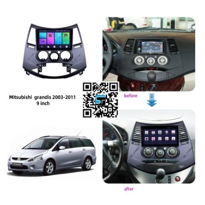 MẶT DƯỠNG LĂP MÀN HÌNH CHO XE GRANDIS 2005-2011 CÓ JAKC NGUỒN ZIN