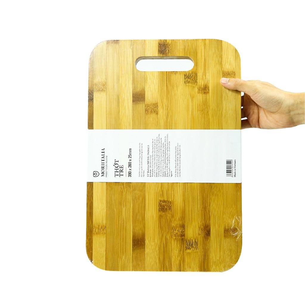Thớt tre 39 x 26 x 2.5 cm Moriitalia THOT00008020