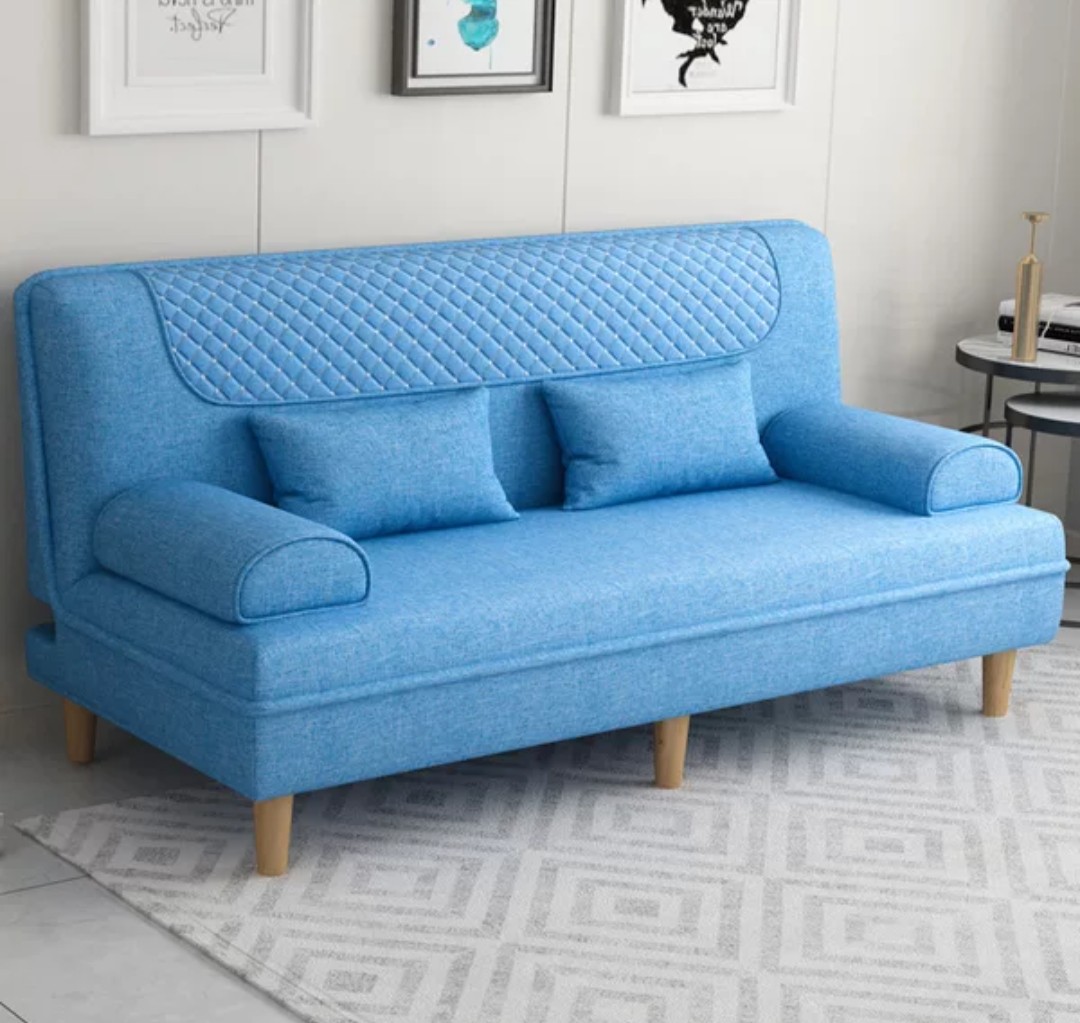 Sofa đôi phòng khách - ghế ngồi kèm giường nằm đa năng, 2 in 1 (kt 62x120x51cm)