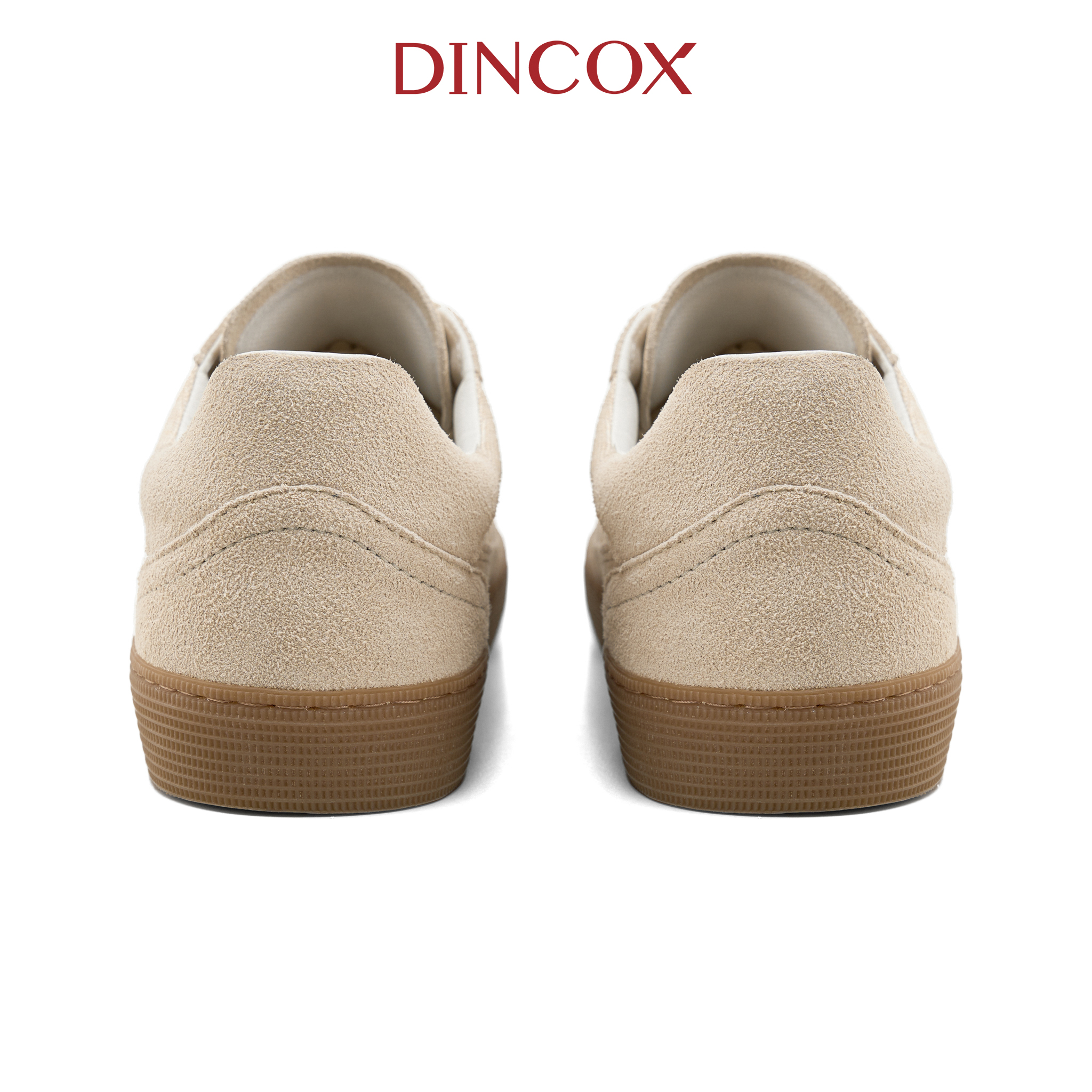Giày Sneaker Vải Canvas Nam DC35 Beige Dincox Shoes