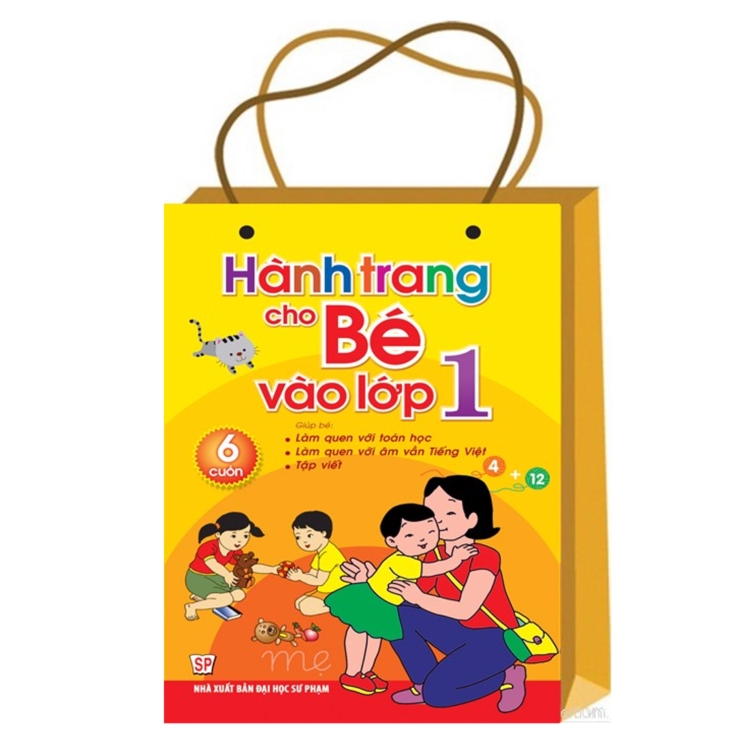 Hành trang cho Bé vào Lớp 1 (Túi 6 cuốn )