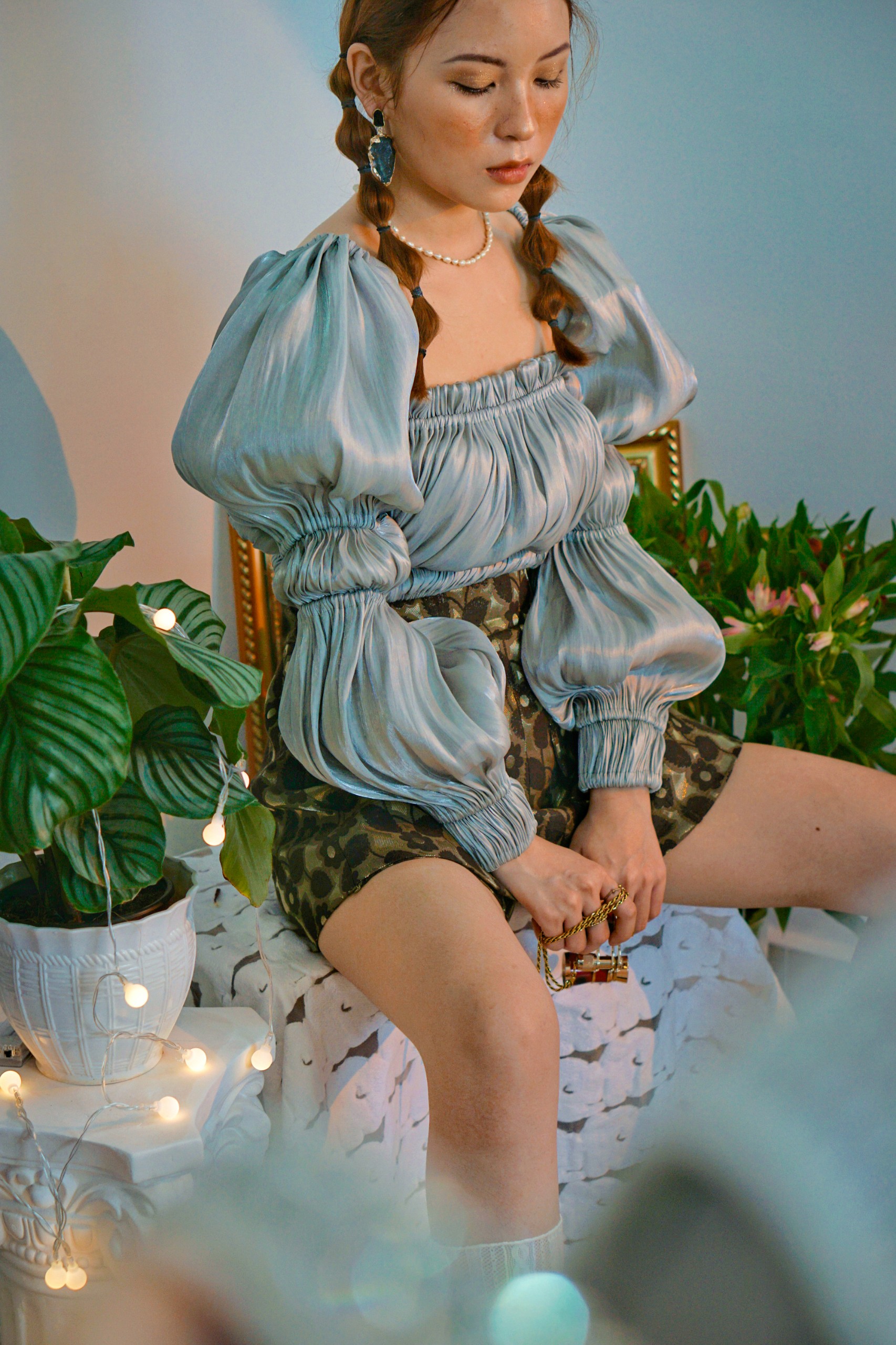 Áo Kiểu BABY ORGANZA SUPER STARS màu mới