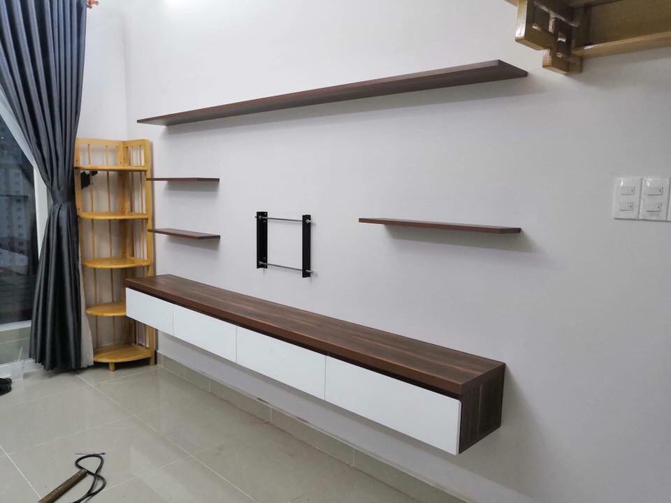 Kệ chữ L ngang 3 thanh