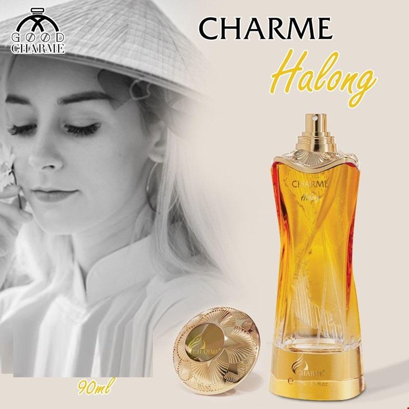 Nước hoa nữ cao cấp, Charme Halong, tươi mát, nồng nàn, quyến rũ, thơm lâu, năng động cả ngày, 90ml