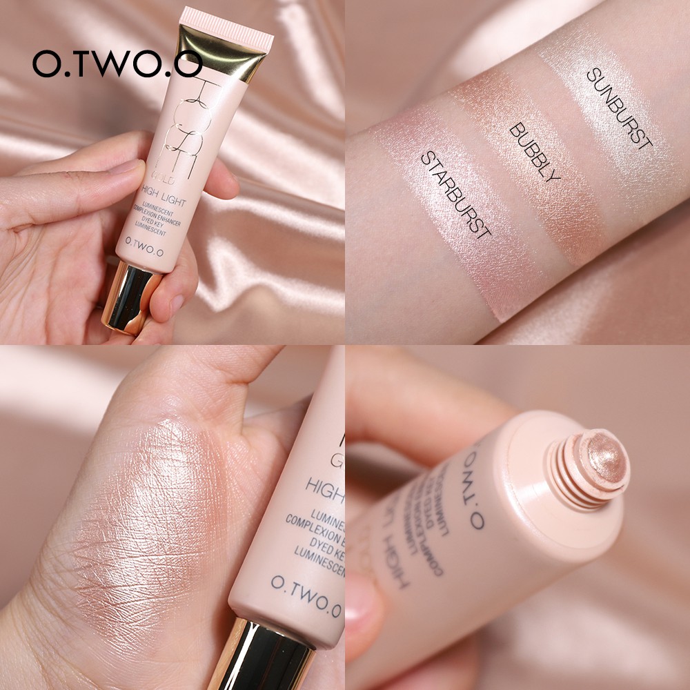 Kem Lót Bắt Sáng O.TWO.O High Light Rose Gold - Best Seller Of O.TWO.O tuýp 25ml