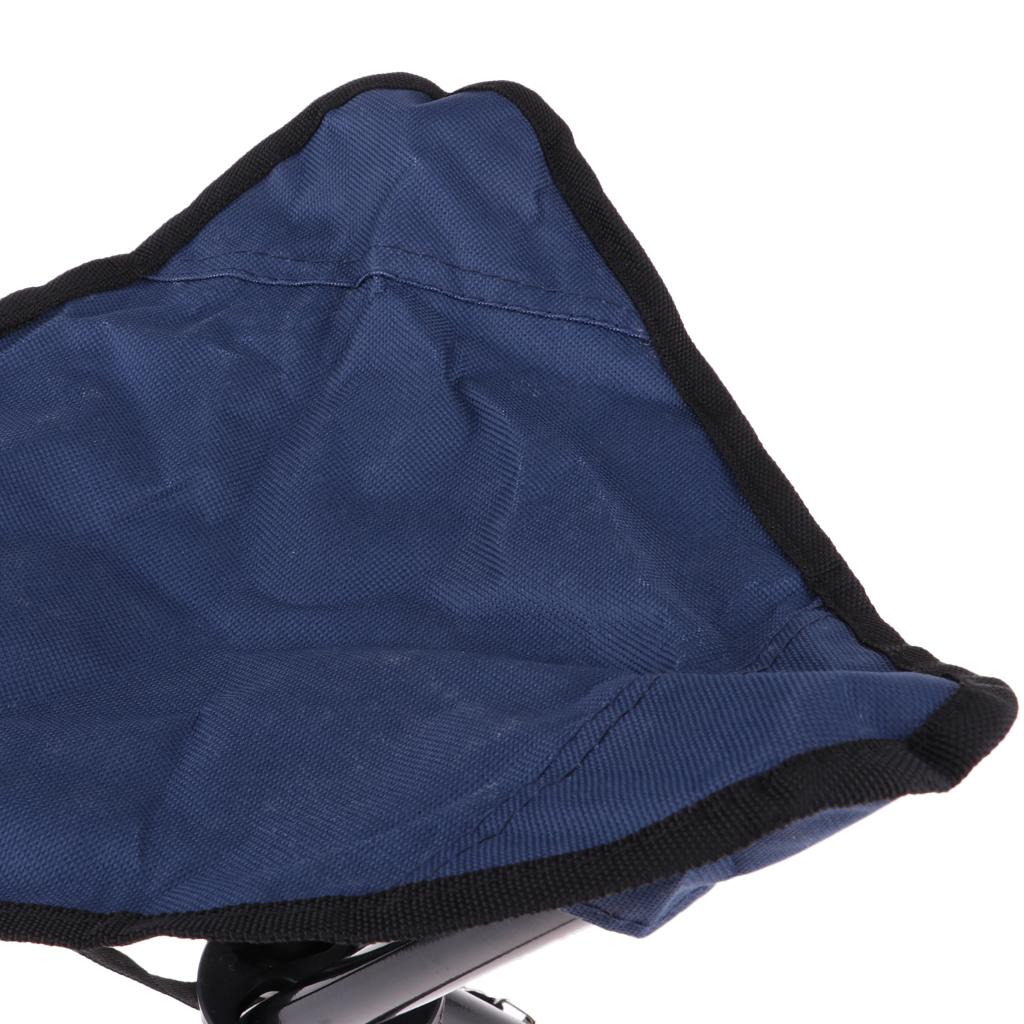Folding Chair Hiking Fishing Lawn Portable Ultralight Chair Stool with 3 Leg