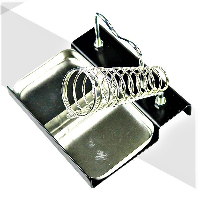 ĐẾ GÁC MỎ HÀN 2 KHAY TẢN NHIỆT ĐỰNG LINH KIỆN INNOX CHỐNG GHỈ - BẢO HÀNH 24 THÁNG