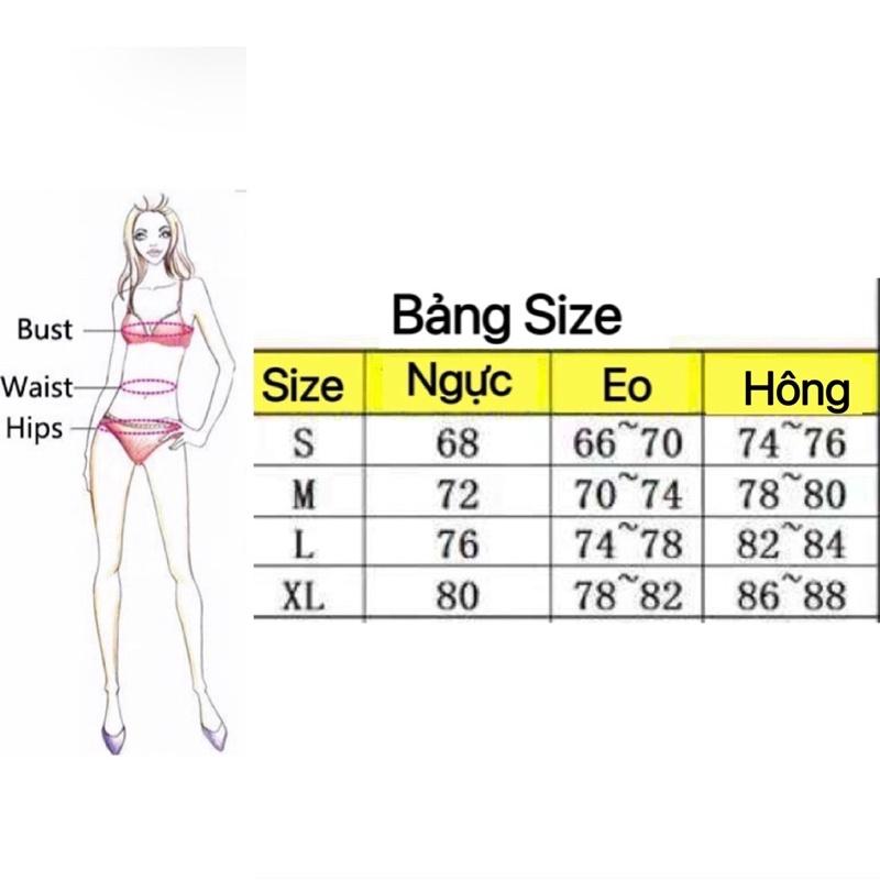 B1983 - Bikini Vòng Kết Hợp Dây Bắt Chéo Gợi Cảm