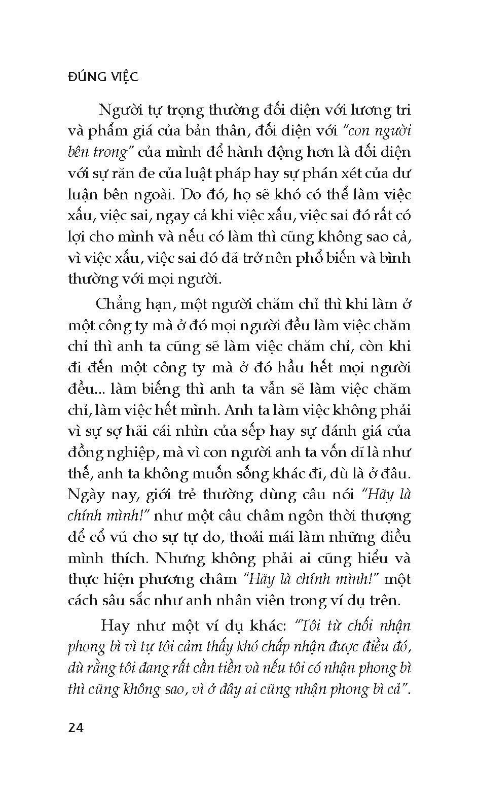 Đúng Việc - Một Góc Nhìn Về Câu Chuyện Khai Minh (Tái bản lần thứ 12) - Bìa cứng (Bản in năm 2023)