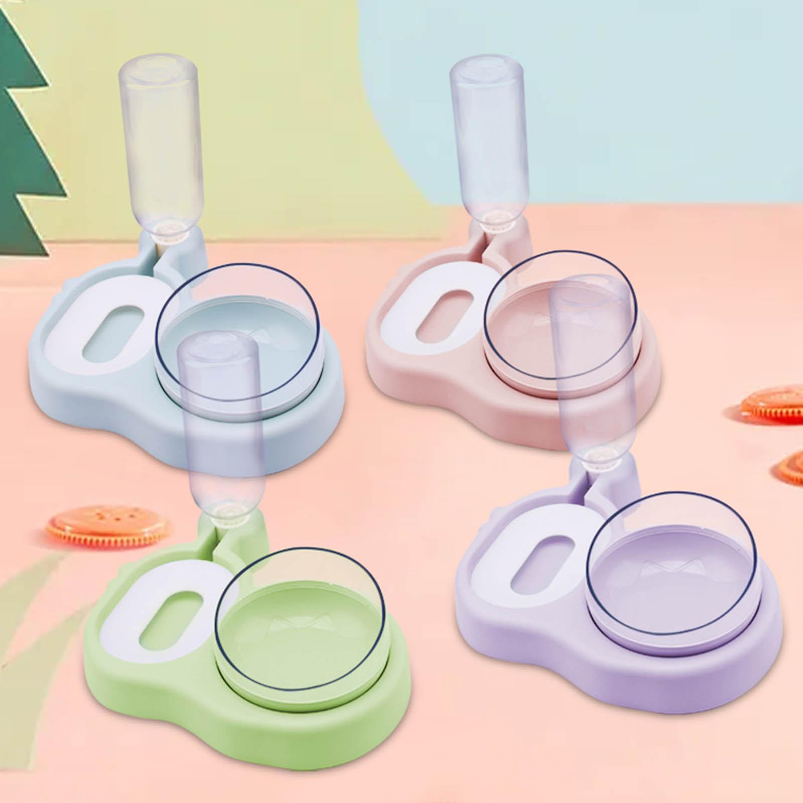 Automatic Auto Feeder Pet Self Dispenser Water Feeding Dish