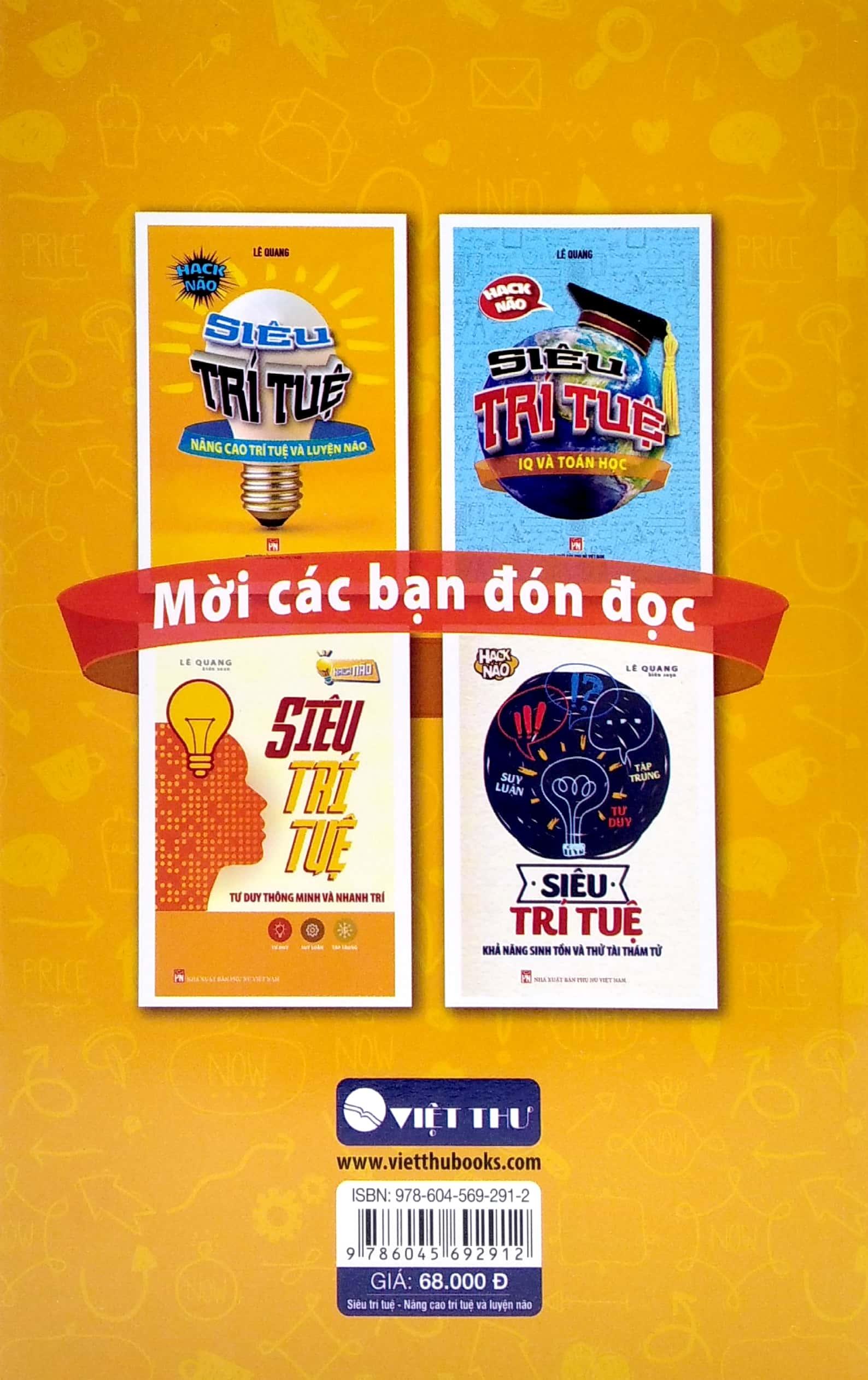 Bộ Sách Siêu Trí Tuệ: Nâng Cao Trí Tuệ Và Luyện Não + Khả Năng Sinh Tồn Và Thử Tài Thám Tử + Iq Và Toán Học + Tư Duy Thông Minh Và Nhanh Trí