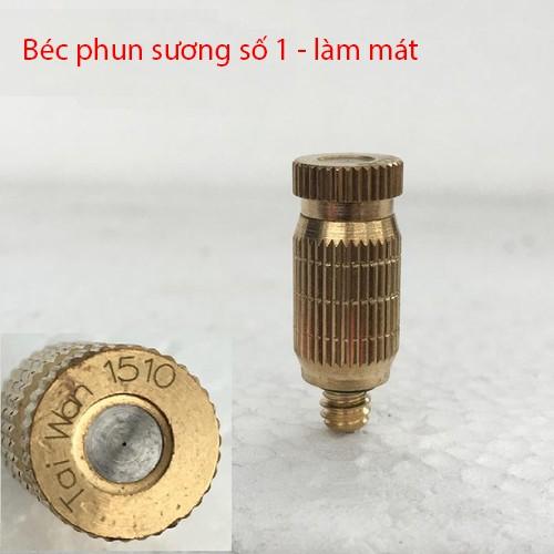Béc phun sương bao gồm đế và béc