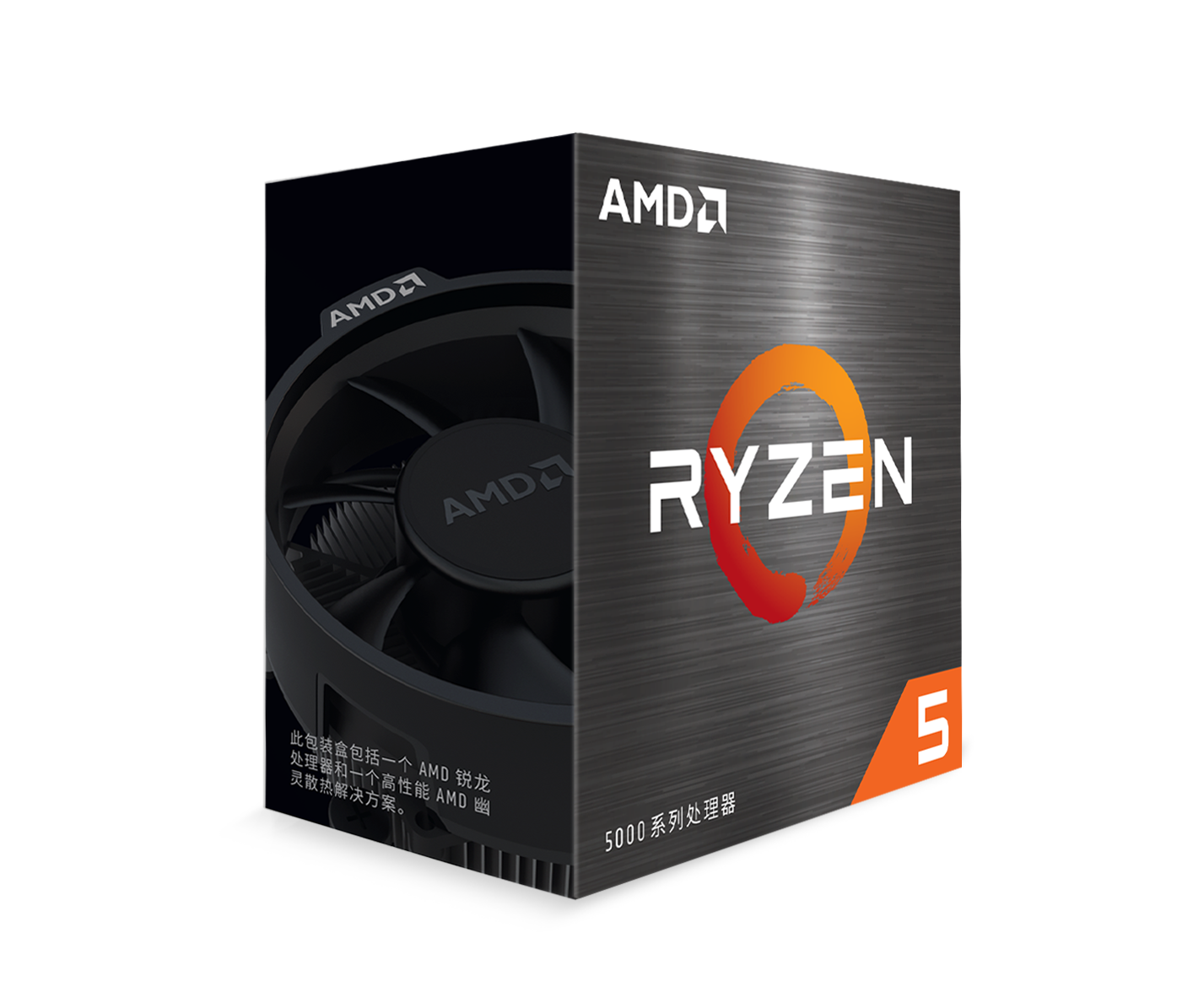 AMD Ryzen 5 5500 R5 5500 3.6 GHz 6-Core 12-sợi CPU Bộ xử lý 7NM L3 = 16M 100-000000457 Ổ cắm AM4 được niêm phong và đi kèm với quạt