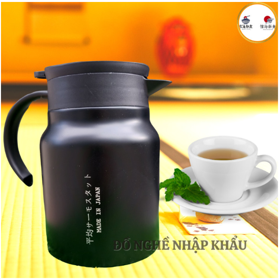 Bình trà giữ nhiệt Inox 316 hàng cao cấp xuất Nhật dung tích 1000ML-Hàng Cty theo tiêu chuẩn quốc tế - T002