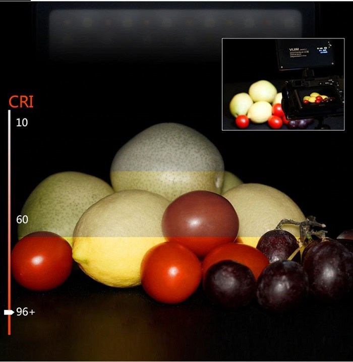 Đèn led video VL-1 Ulanzi hàng chính hãng.