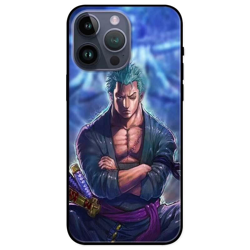 Ốp lưng dành cho Iphone 14 - Iphone 14 Plus - Iphone 14 Pro - Iphone 14 Pro Max - Zoro Nền Xanh