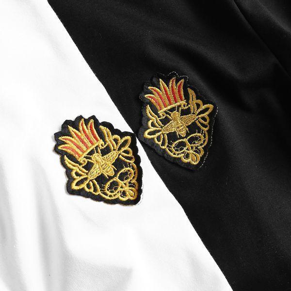 Áo thun Polo nam cổ bẻ thêu logo trắng đen vải cá sấu Cotton trẻ trung MANLY STYLE