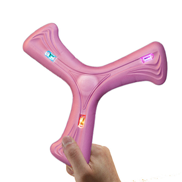 Boomerang 3 cánh Eva có đèn led - Màu hồng