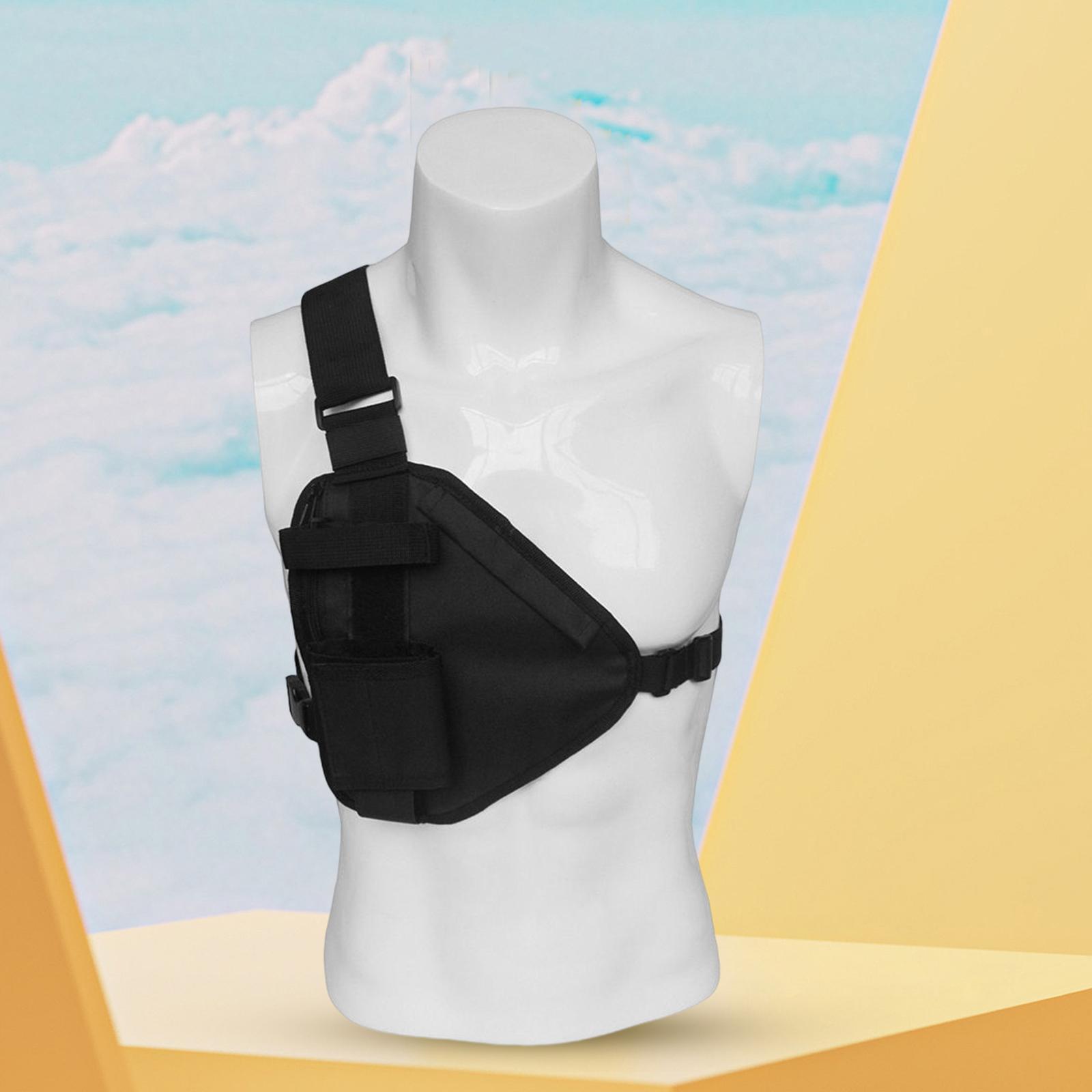 Backpack Shoulder Chest Bag with Metal Zipper for Camping