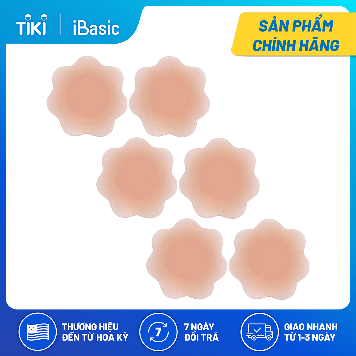 Combo 3 dán đầu ngực trong iBasic PK013