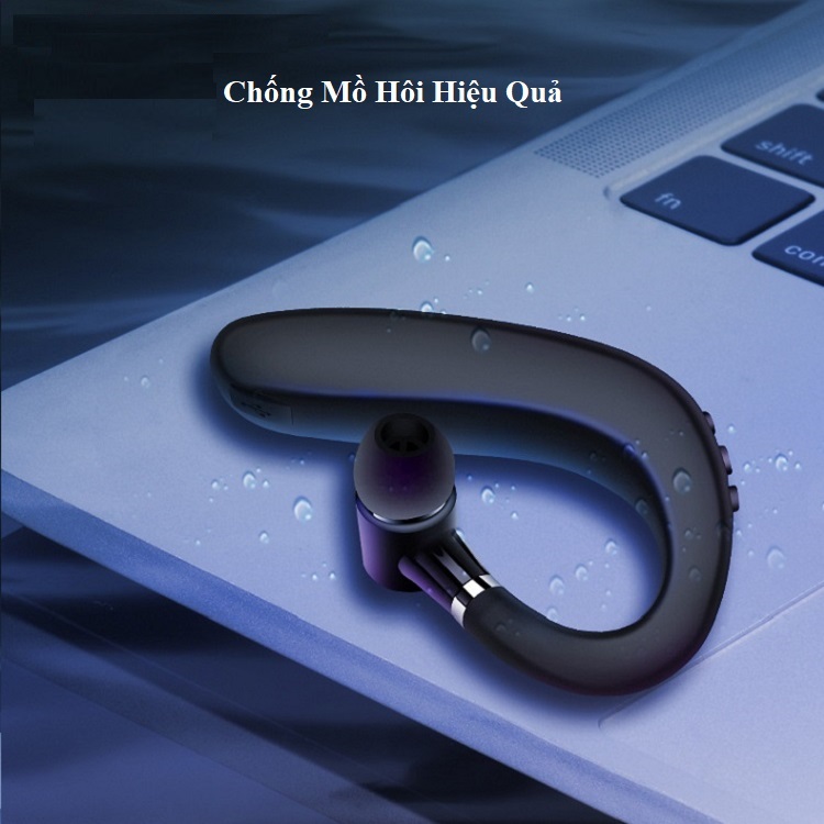 Tai Nghe Móc Tai S109 -Dung lượng pin 150mAh-đường truyền ổn định, khoảng cách truyền lên tới 10m