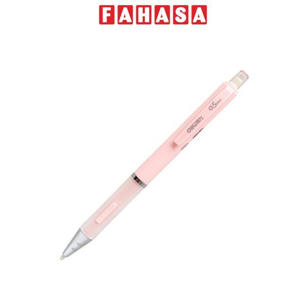 Bút Chì Bấm 0.5 mm - Deli S347-HO-01 - Màu Hồng