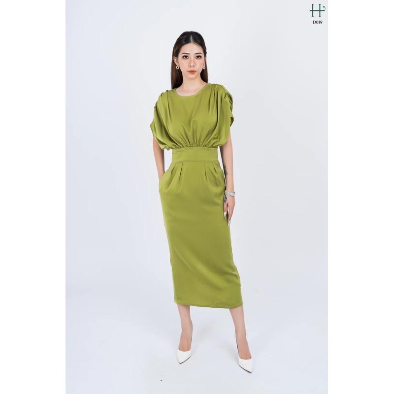 Đầm lụa suông đặc sắc -D19