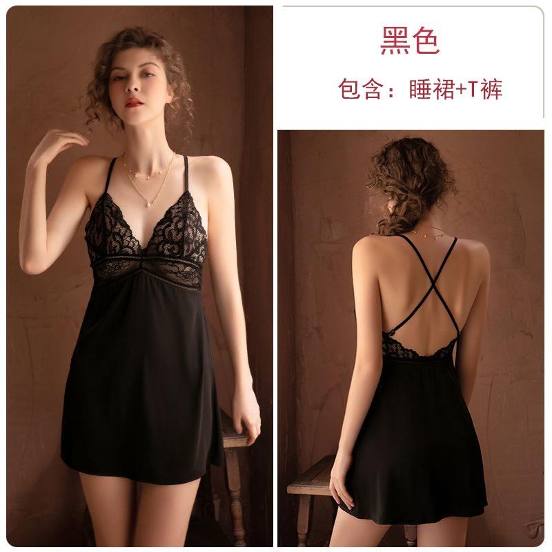 Váy ngủ lụa 2 dây hàng Quảng Châu cao cấp vải lụa tơ siêu mềm mại