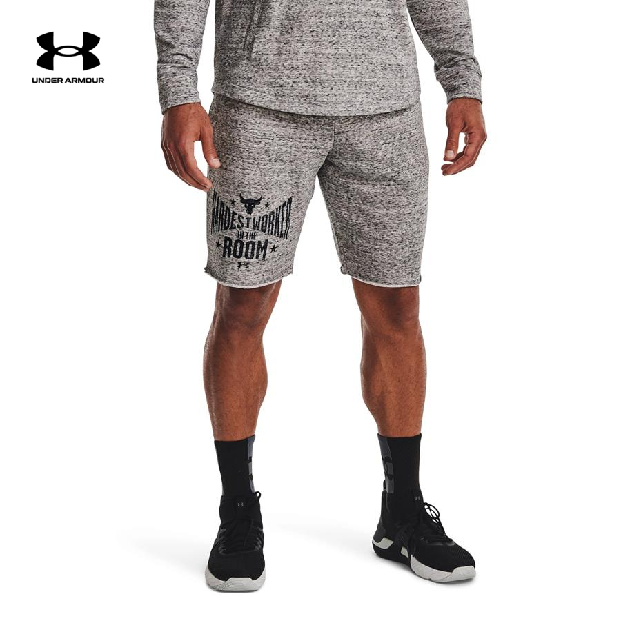 Quần ngắn thể thao nam Under Armour PJT ROCK TERRY SHORTS - 1370459