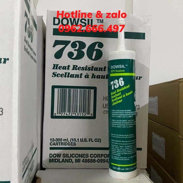Keo dán nhiệt độ cao DOWSIL736 , DowCorning 736