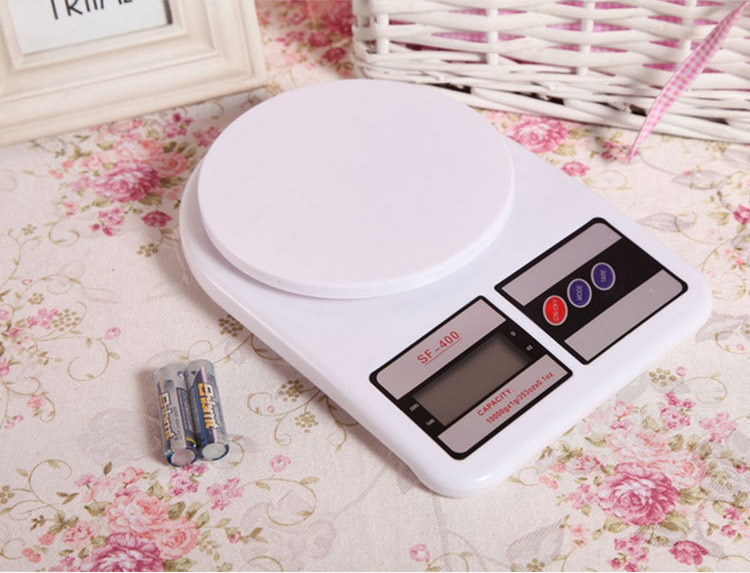Cân Điện Tử Để Bàn Nhà Bếp 7KG SF-400 Kèm Pin Tiện Dụng - Hàng chính hãng