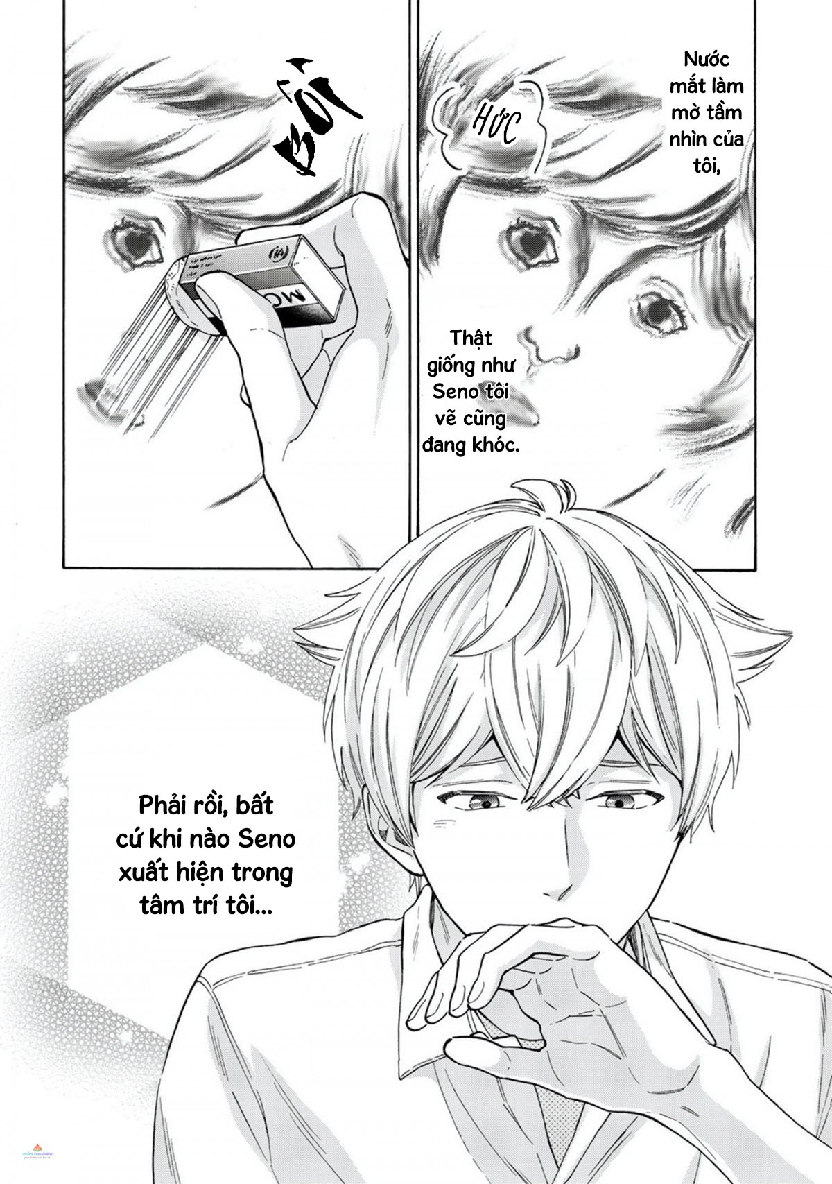 ngôi sao hạng nhất được vẽ bằng nụ hôn chapter 5 6